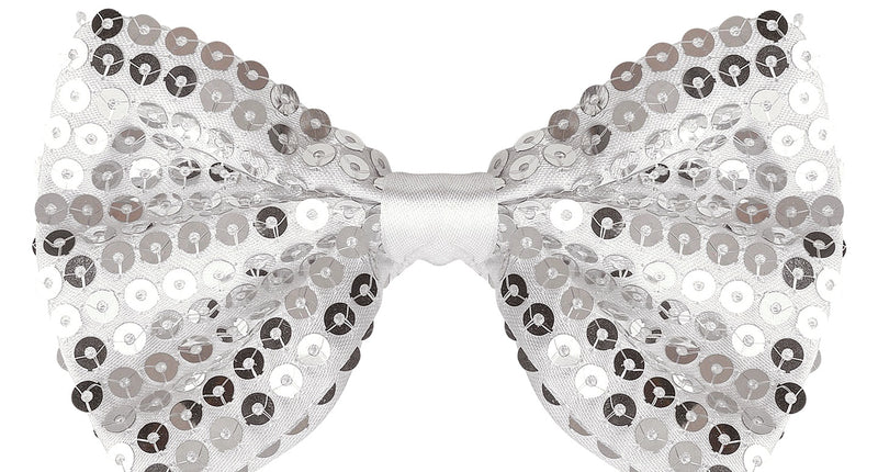 Widmann SRL Zilveren strik pailletten