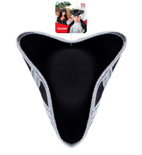 Widmann SRL Zilveren tricorn piraat