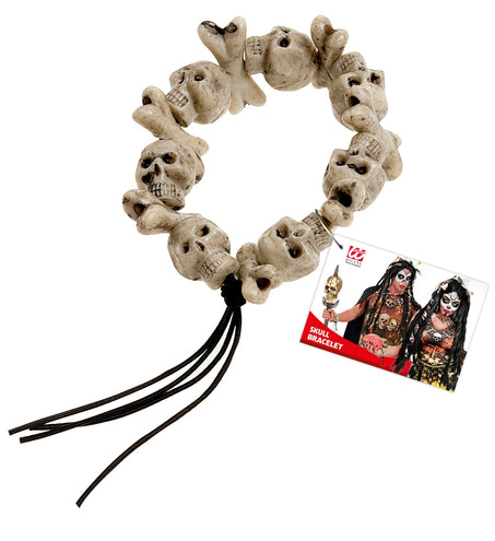 Widmann SRL Zombie armband schedels en botten