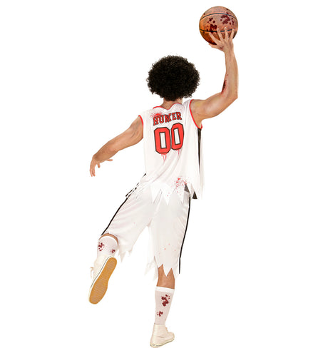 Widmann SRL Zombie basketbal kostuum voor Halloween