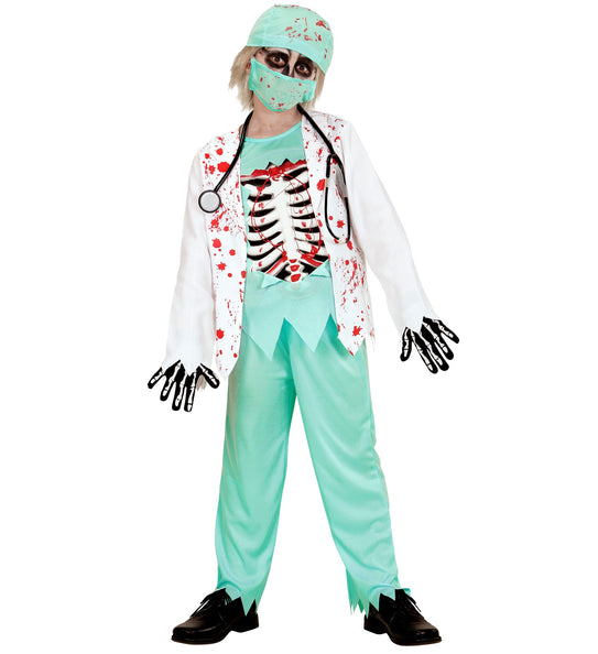 Widmann SRL Zombie dokter pak kind