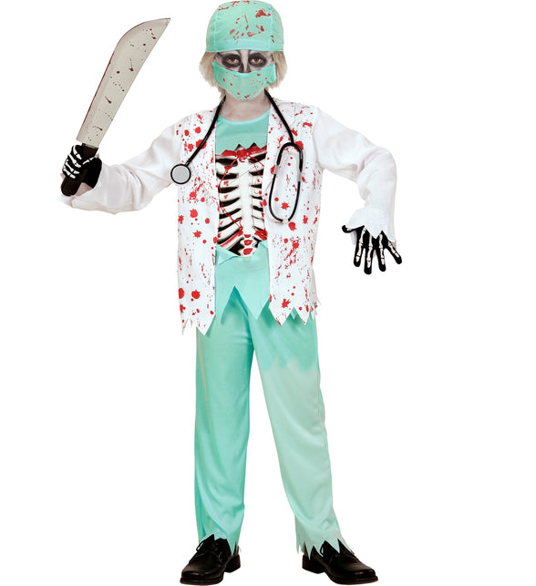 Widmann SRL Zombie dokter pak kind