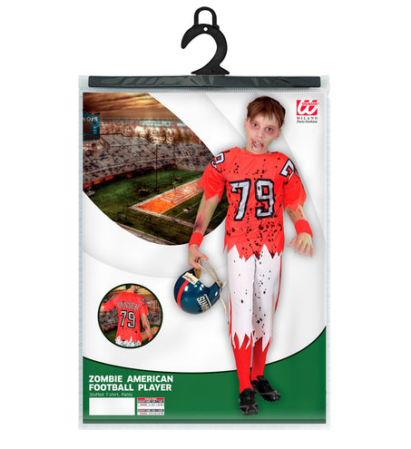Widmann SRL Zombie football kostuum kinderen