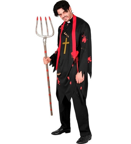 Widmann SRL Zombie priester kostuum horror Henk