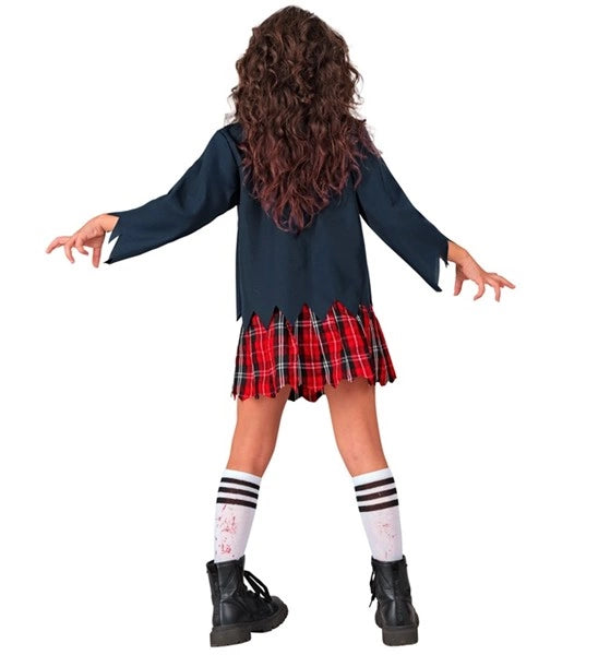 Widmann SRL Zombie schoolmeisje kostuum Emma kinderen