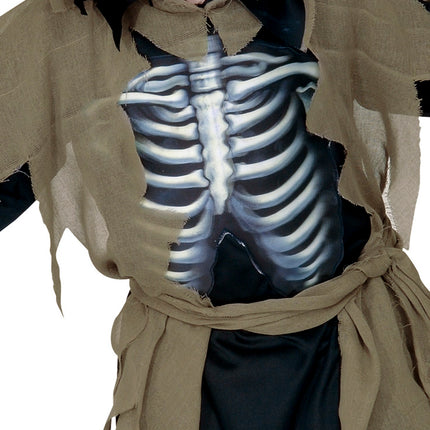 Widmann SRL Zombie skelet kostuum kinderen