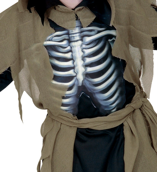 Widmann SRL Zombie skelet kostuum kinderen