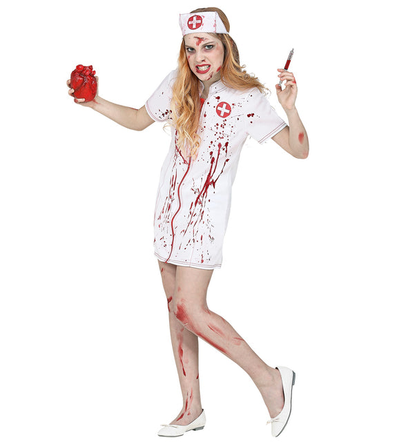 Widmann SRL Zombie verpleegster jurkje kinderen