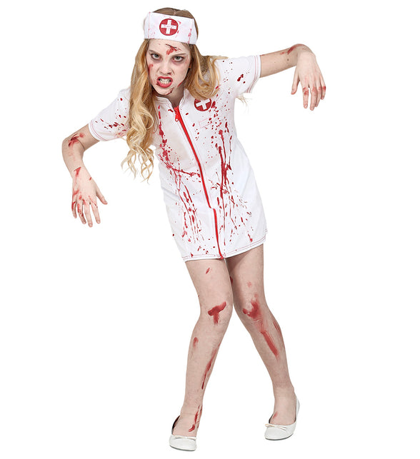 Widmann SRL Zombie verpleegster jurkje kinderen