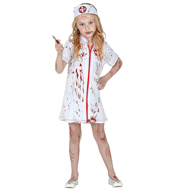 Widmann SRL Zombie verpleegster jurkje kinderen