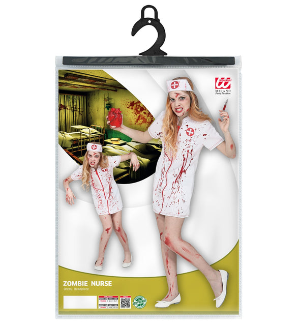 Widmann SRL Zombie verpleegster jurkje kinderen