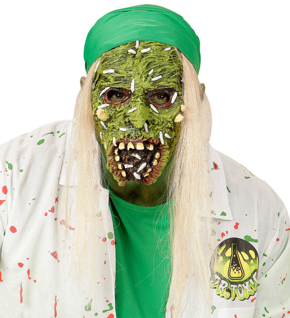 Widmann SRL Zombiemasker toxic met haar