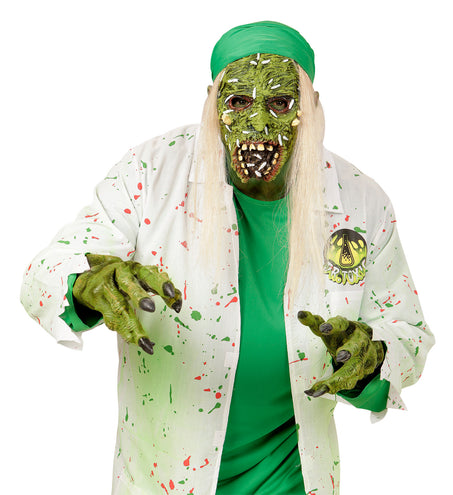 Widmann SRL Zombiemasker toxic met haar