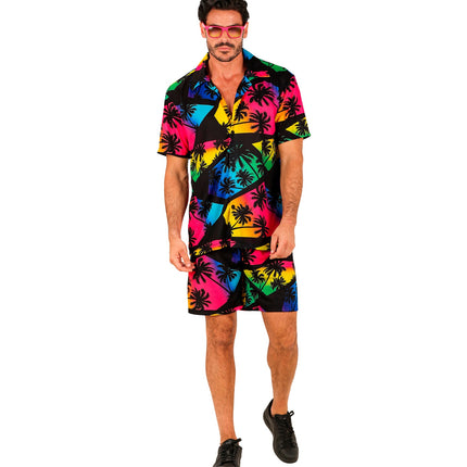 Widmann SRL Zomer party set  Palmtrees