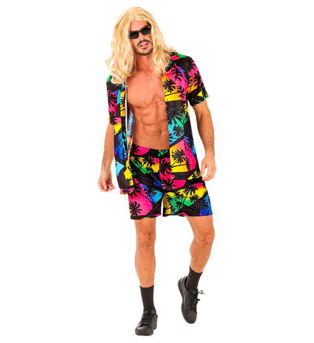 Widmann SRL Zomer party set  Palmtrees