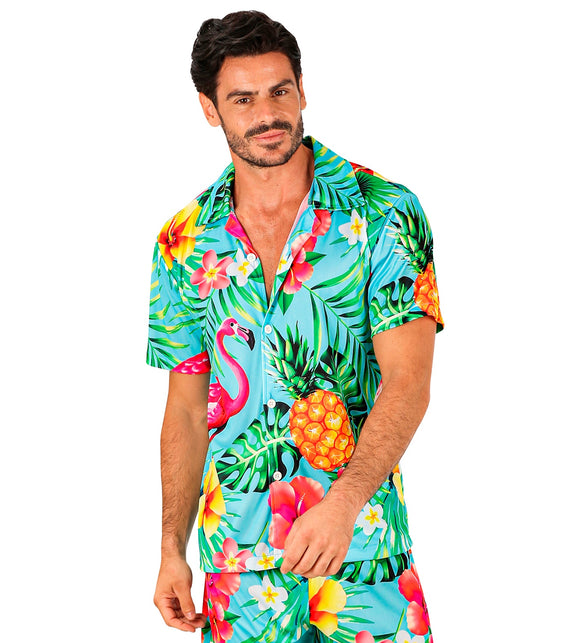 Widmann SRL Zomer partyshirt Flamingo