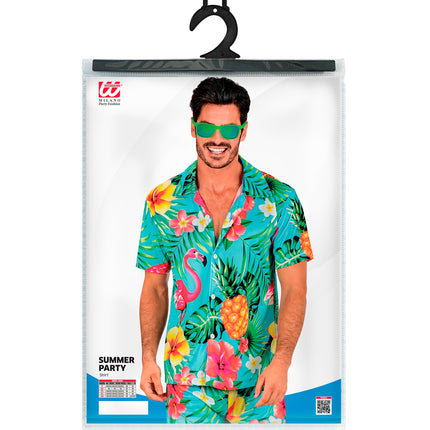 Widmann SRL Zomer partyshirt Flamingo