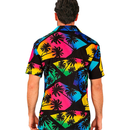 Widmann SRL Zomer partyshirt Palmtrees