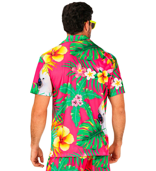 Widmann SRL Zomer partyshirt Parrot