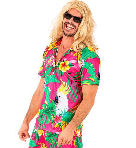 Widmann SRL Zomer partyshirt Parrot