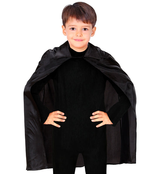 Widmann SRL Zorro cape rood of zwart kind