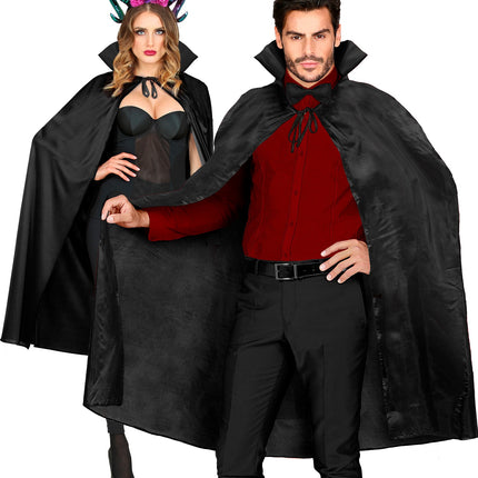 Widmann SRL Zwart cape halloween
