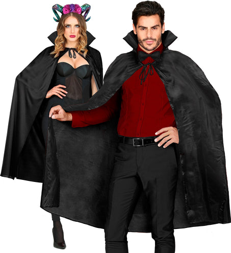 Widmann SRL Zwart cape halloween