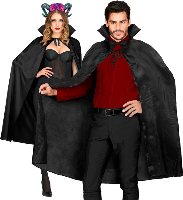 Widmann SRL Zwart cape halloween