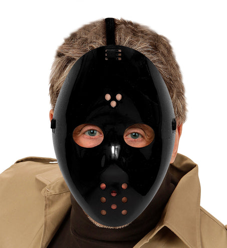 Widmann SRL Zwart Hockey masker voor Halloween