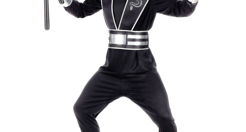 Widmann SRL Zwart ninja pak voor kinderen