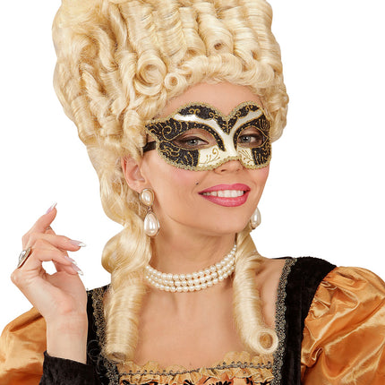 Widmann SRL Zwart Oogmaskers Venetiaans