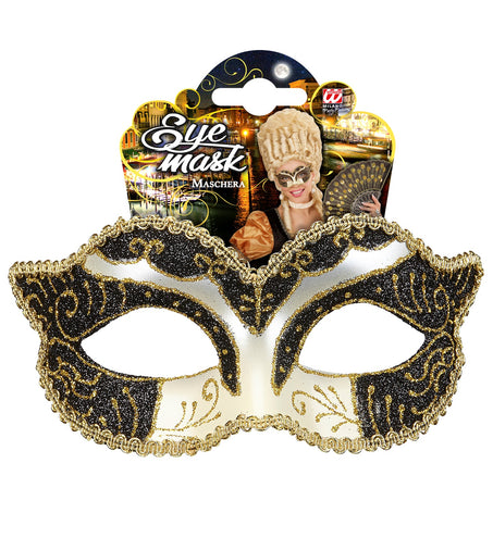 Widmann SRL Zwart Oogmaskers Venetiaans