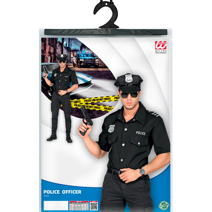 Widmann SRL Zwart politie agent shirt