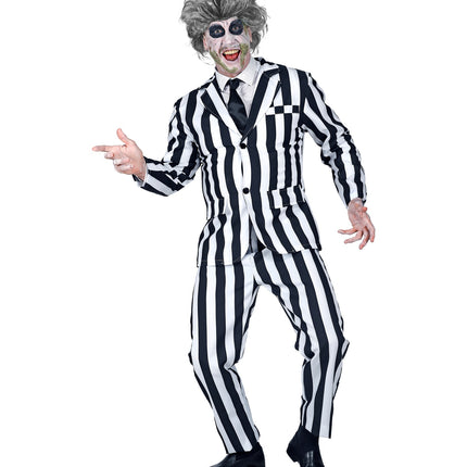 Widmann SRL Zwart wit gestreept kostuum