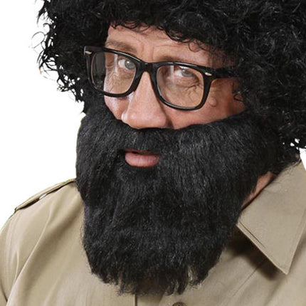 Widmann SRL Zwarte baard jungle safari