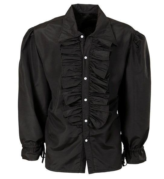 Widmann SRL Zwarte blouse met ruches