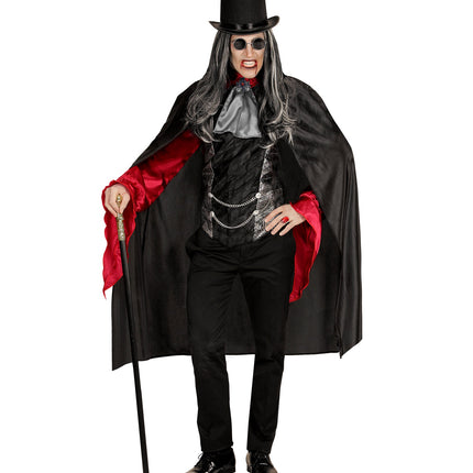 Widmann SRL Zwarte Cape 110Cm