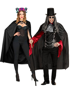 Widmann SRL Zwarte Cape 136Cm