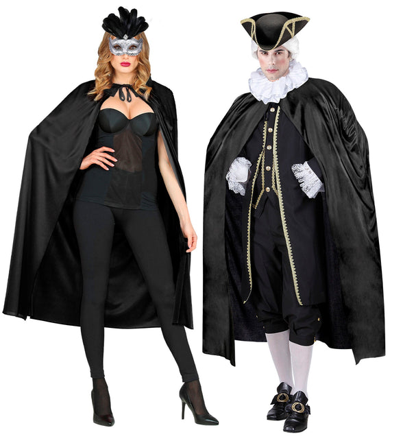 Widmann SRL Zwarte Cape 136Cm