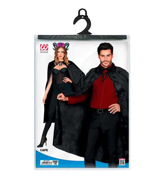 Widmann SRL Zwarte Cape 136Cm