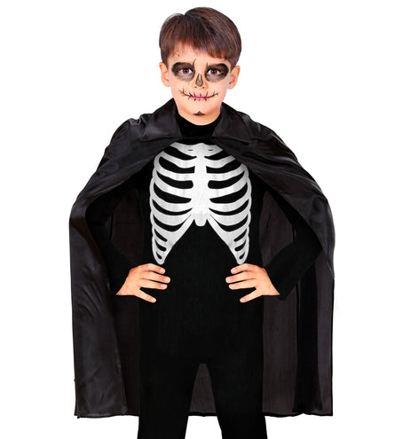 Widmann SRL Zwarte cape 90 cm kinderen