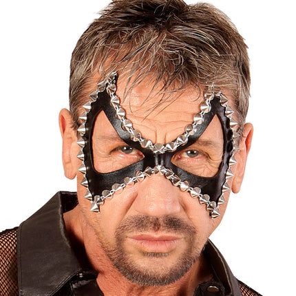 Widmann SRL Zwarte diabolo oogmaskers