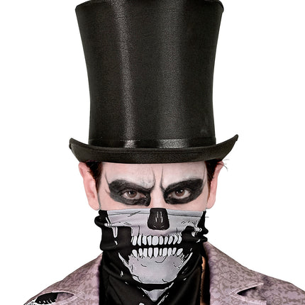 Widmann SRL Zwarte hoge hoed satijn