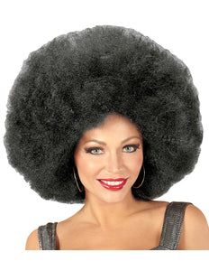 Widmann SRL Zwarte oversized Afro pruik