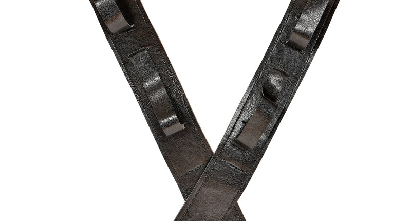 Widmann SRL Zwarte riem met 4 holsters voor wapenn