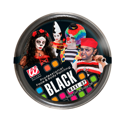 Widmann SRL Zwarte schmink voor carnaval