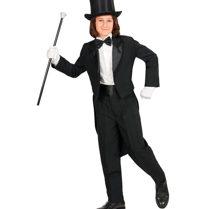 Widmann SRL Zwarte slipjas kostuum kind