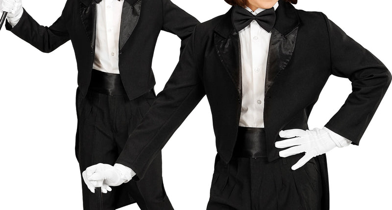 Widmann SRL Zwarte slipjas kostuum kind