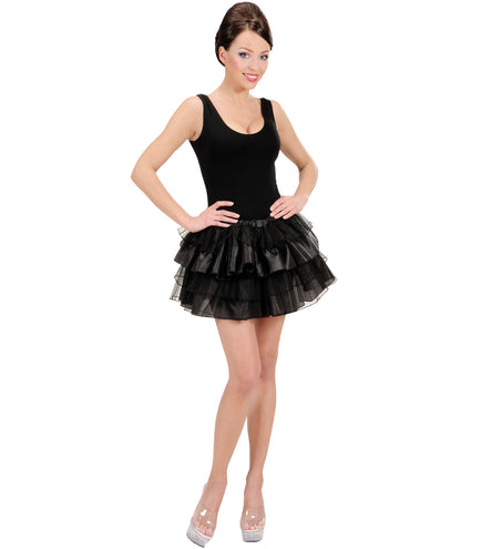 Widmann SRL Zwarte tutu fantasie