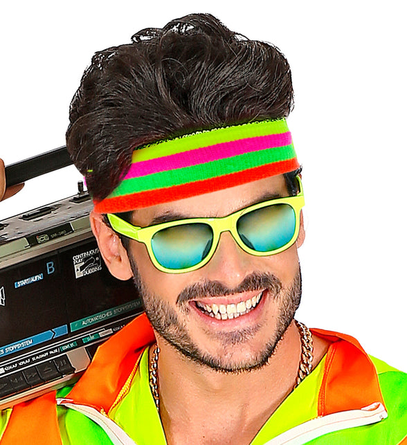 Widmann SRL Zweetband neon multikleur